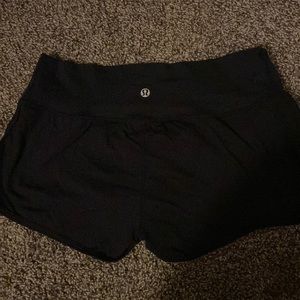 Old version of black lululemon shorts